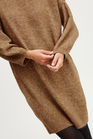 Fransa Knitted dress in Brown