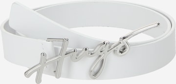 HUGO Red Belt 'Sue' in White: front