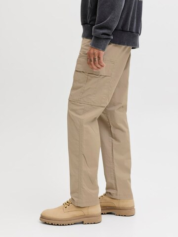 JACK & JONES Baggy Trousers 'kane' in Beige