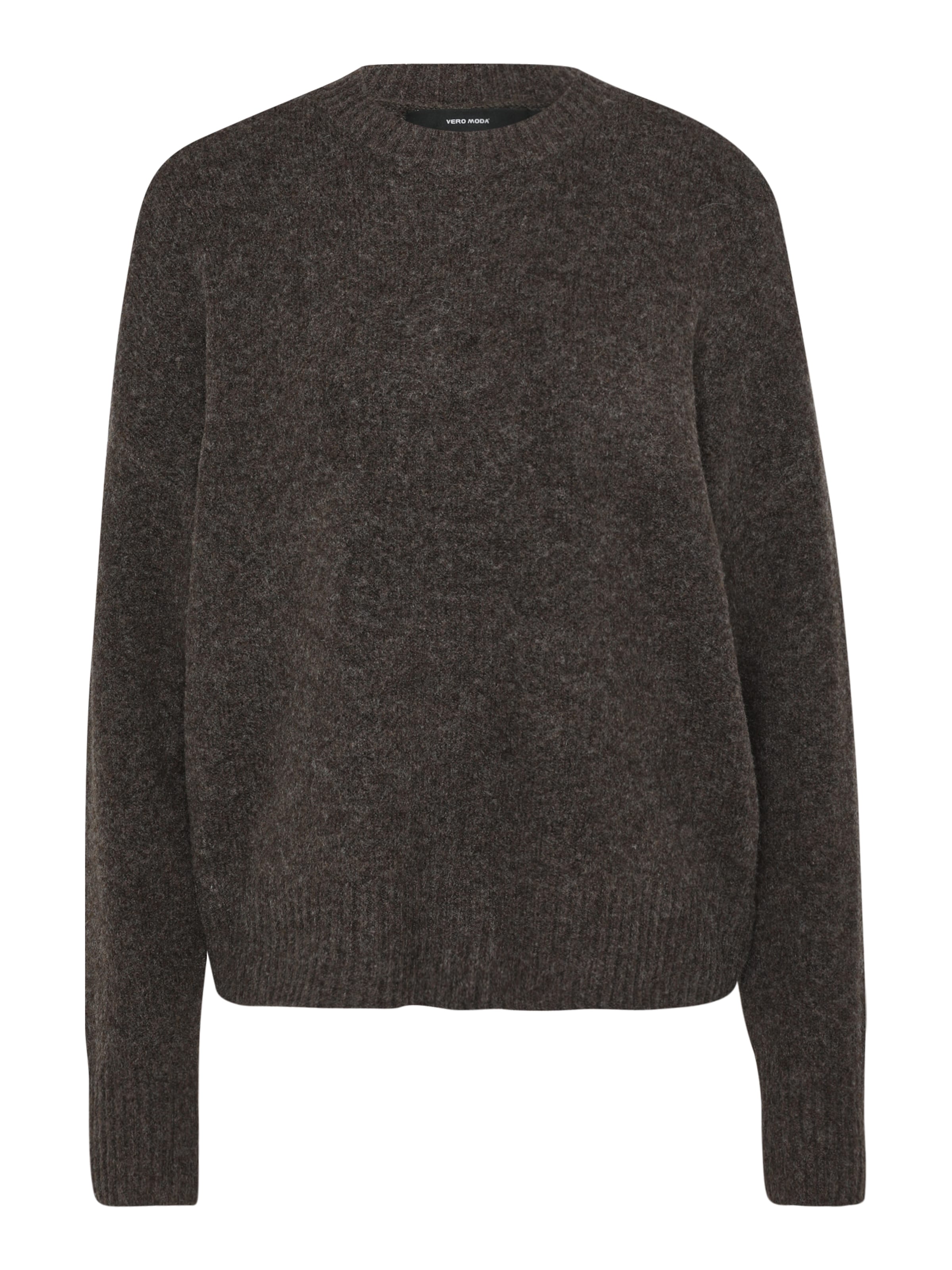VERO MODA Sweater 'VMBoom' in Brown: front
