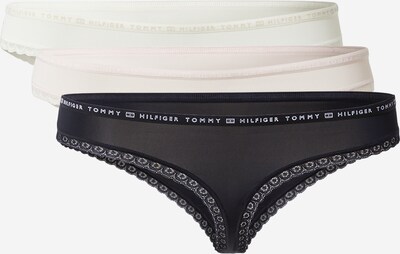 Tommy Hilfiger Underwear Стринг в кремаво / пастелно розово / черно, Преглед на продукта