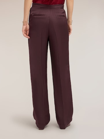 MOTIVI Wide leg Trousers in Brown