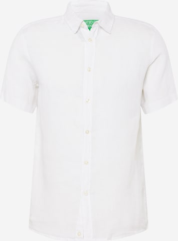 UNITED COLORS OF BENETTON - Regular Fit Camisa em branco: frente
