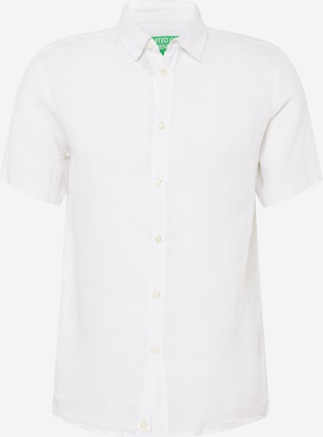 Regular fit Camicia di UNITED COLORS OF BENETTON in bianco: frontale