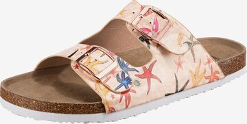 Inselhauptstadt Mules in Mixed colors: front