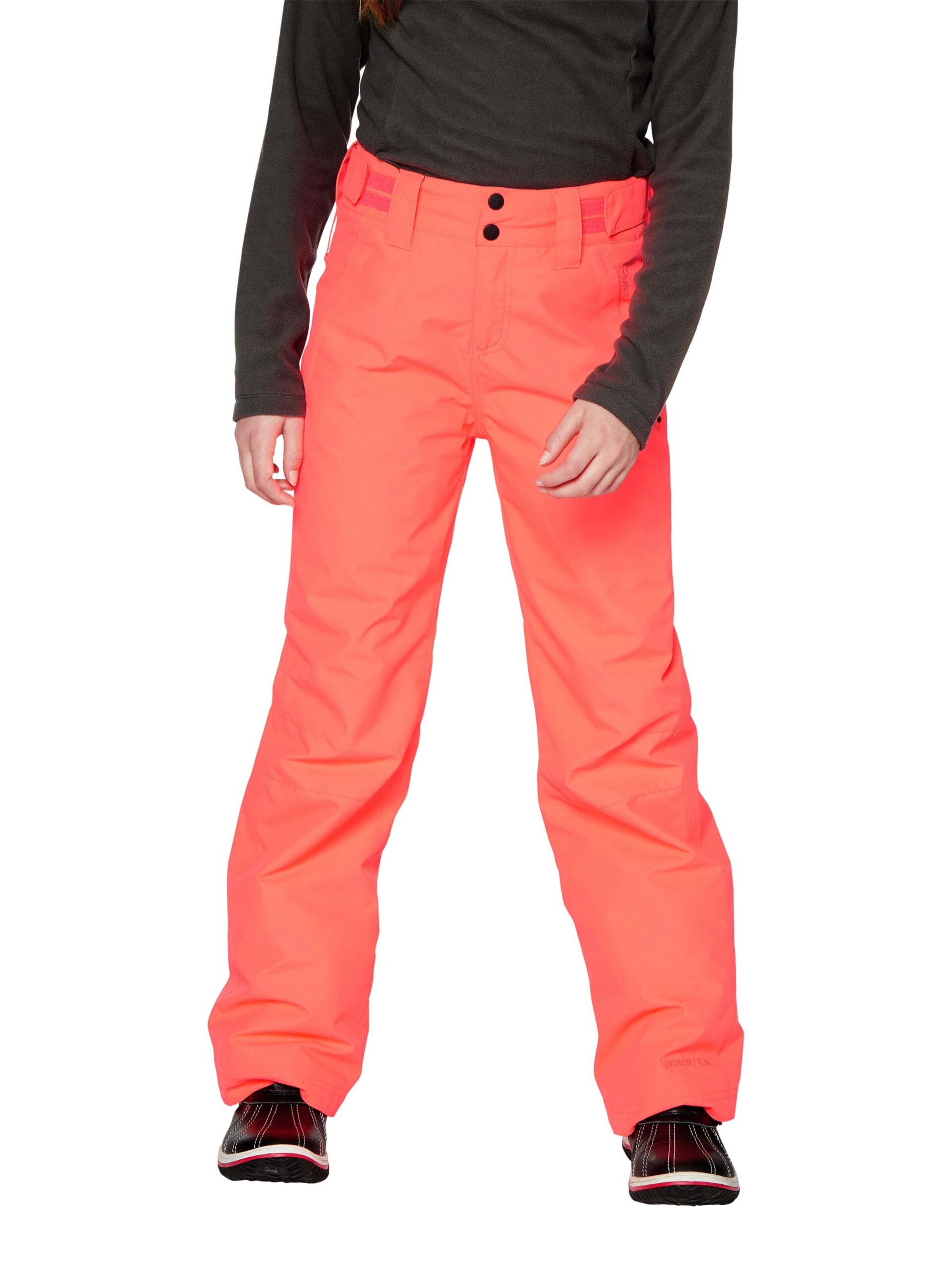 PROTEST Slim fit Workout Pants 'JACKIE JR' in Pink: front