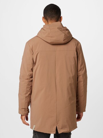 Ragwear Between-Seasons Coat 'ZALE' in Brown