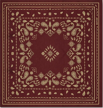 MUSTANG Scarf 'Sunrise Bandana' in Brown: front