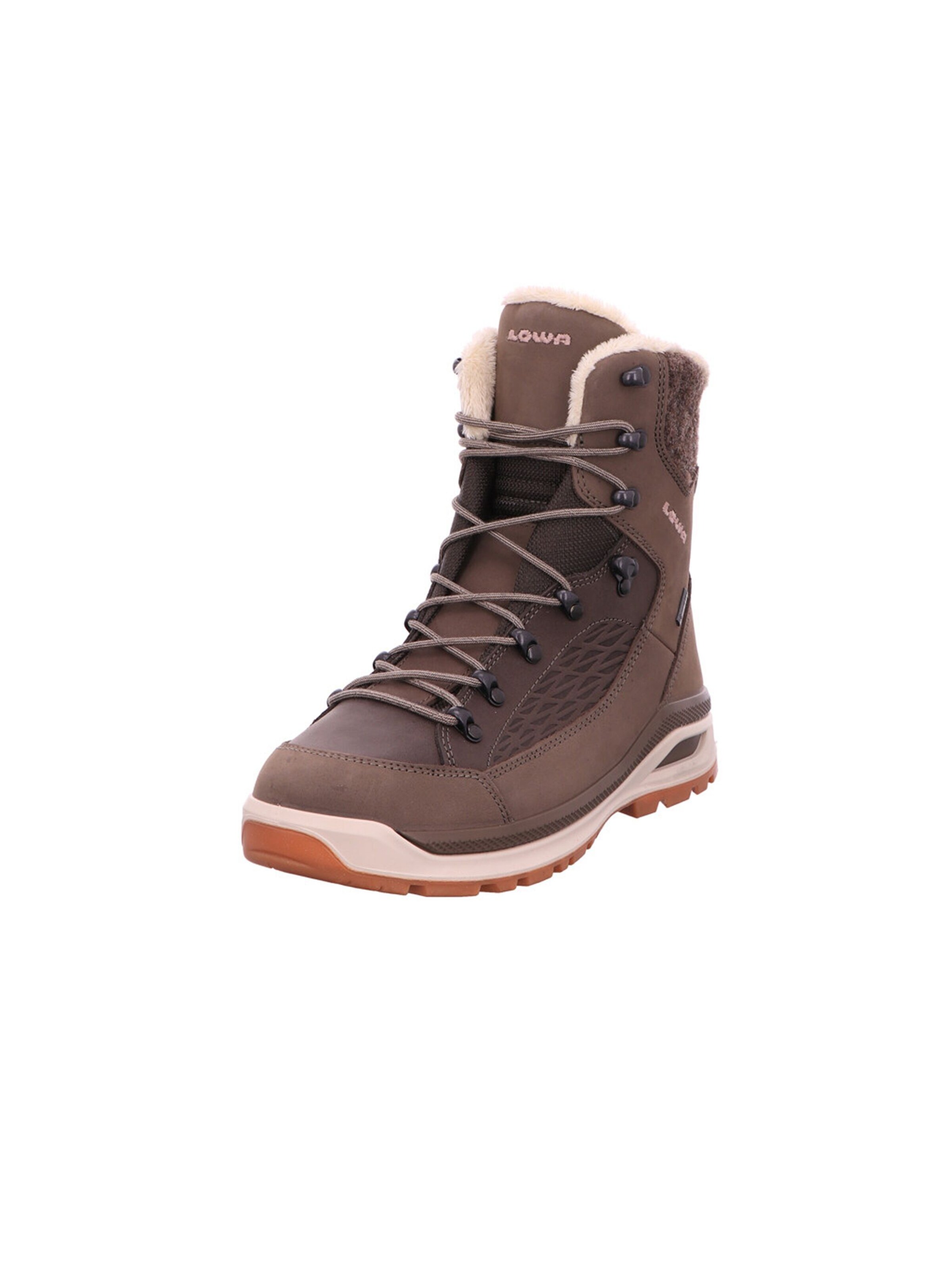 LOWA Snow Boots 'Renegade Evo Ice GTX' in Grey: front