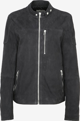 Goosecraft Between-Season Jacket in Blue: front