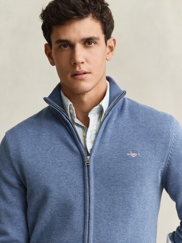 GANT Knit cardigan in Blue