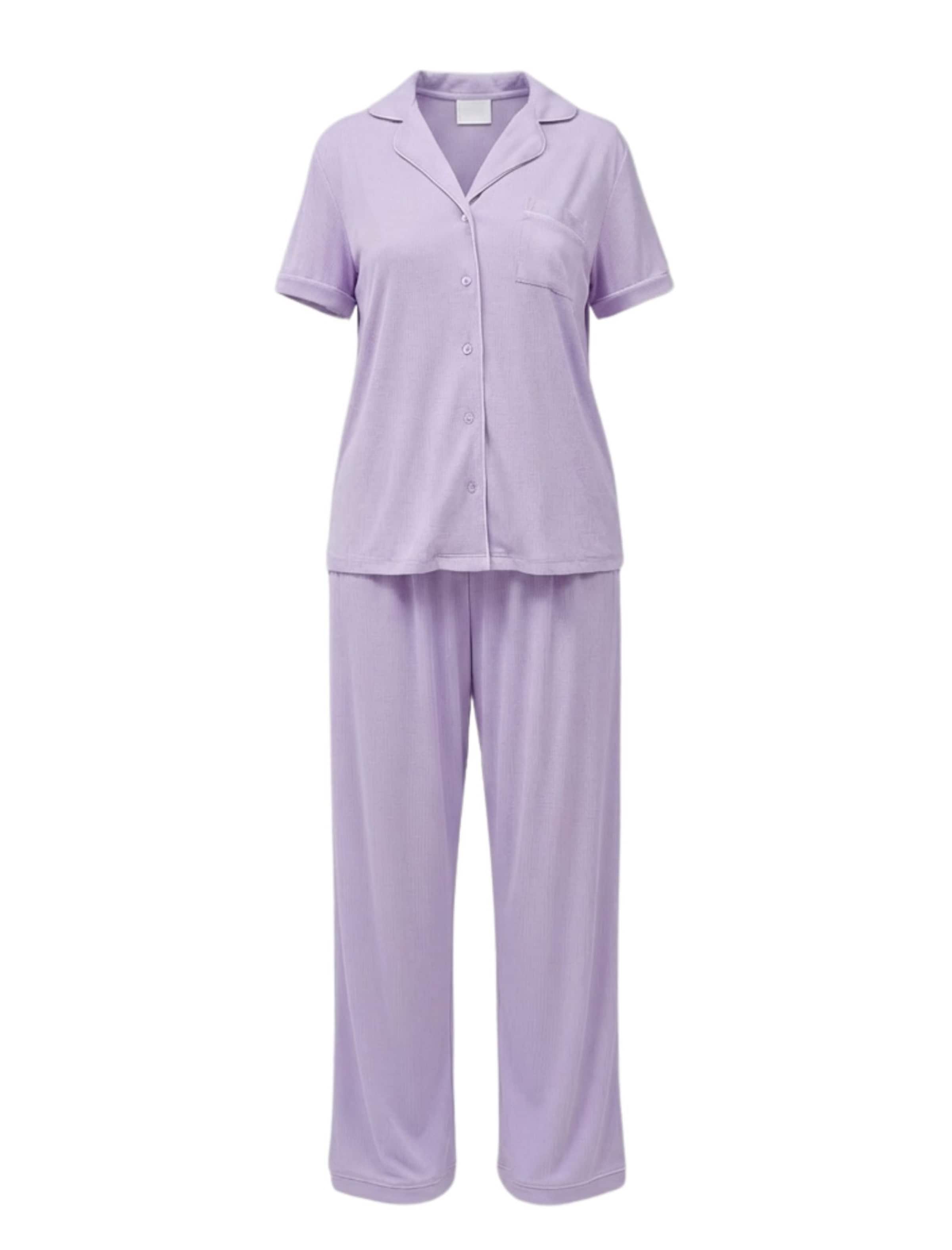 Loungeable Pajama in Purple: front