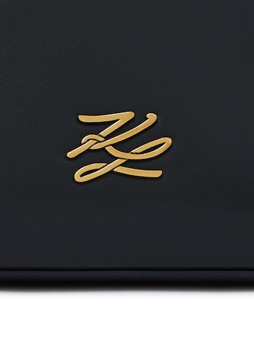 Borsa a spalla di Karl Lagerfeld in nero