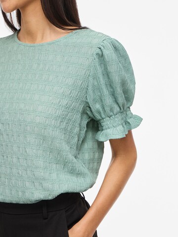 Chemisier 'VIDrete' VILA en bleu