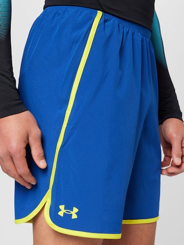 UNDER ARMOUR Normální Sportovní kalhoty 'HIIT' – modrá
