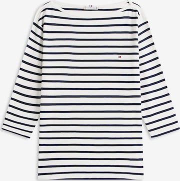 T-shirt Tommy Hilfiger Curve en blanc : devant