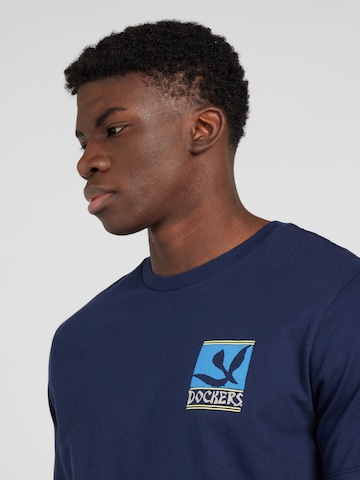 T-Shirt Dockers en bleu