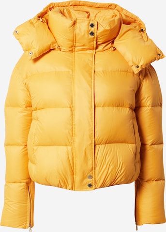 PATRIZIA PEPE Winter Jacket in Yellow: front