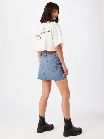 mėlyna BDG Urban Outfitters Sijonas 'Austin'