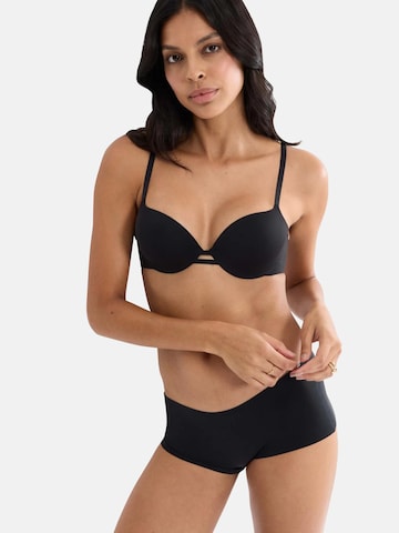 Sutien de tricou Sutien de la TRIUMPH pe negru