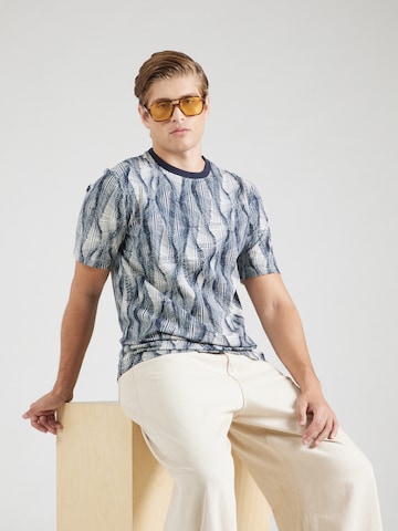 SCOTCH & SODA T-shirt i blå: framsida