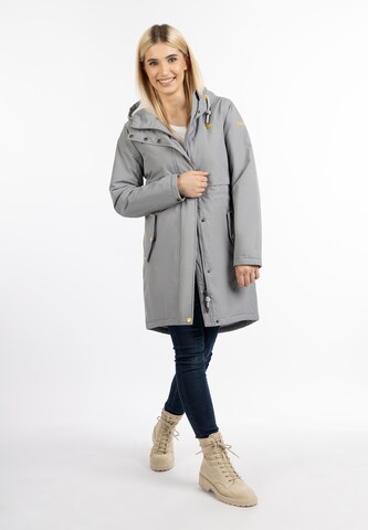 Manteau fonctionnel Schmuddelwedda en gris