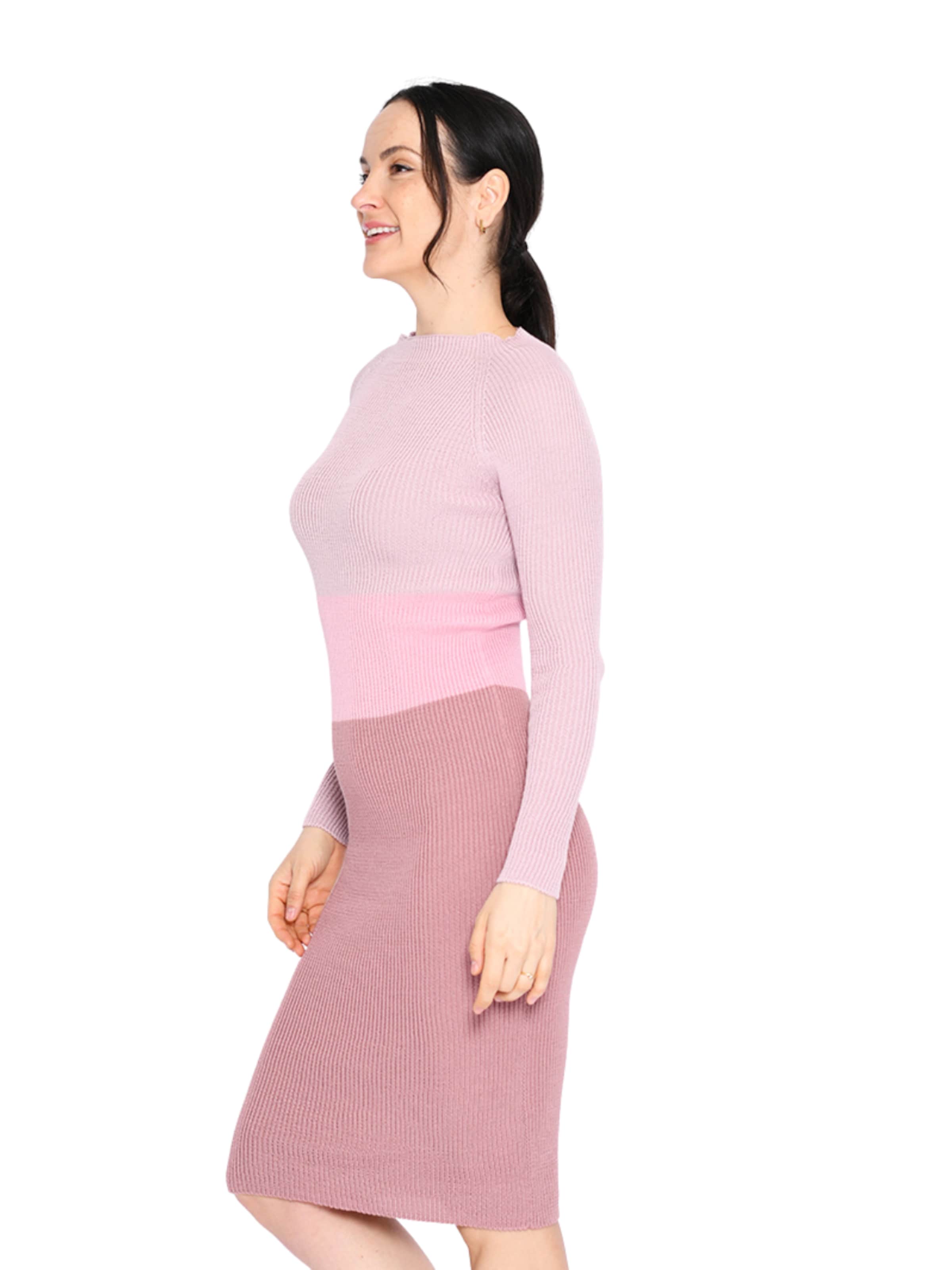 Süel knitwear - Vestido de punto en rosa