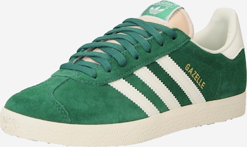 Baskets basses 'Gazelle' ADIDAS ORIGINALS en vert : devant