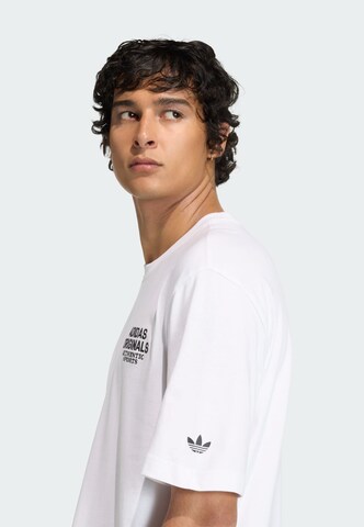 ADIDAS ORIGINALS T-Shirt 'Varsity' in Weiß