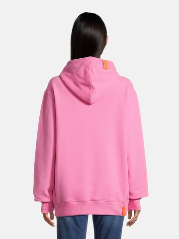 salzhaut Sweatshirt 'ODDEBODJE' in Roze