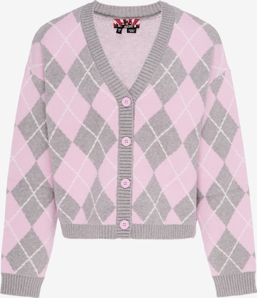 Cardigan myMo ROCKS en rose : devant