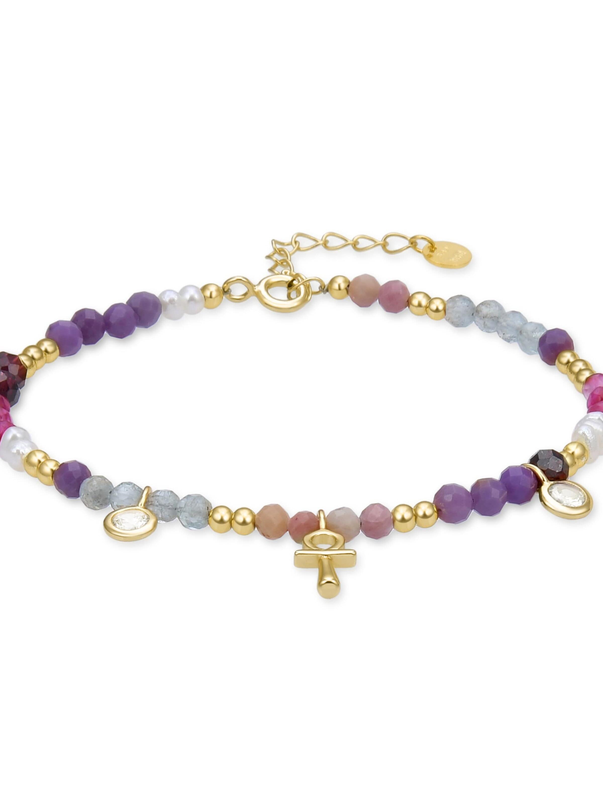 Luxenter Armband 'Lalil' i guld