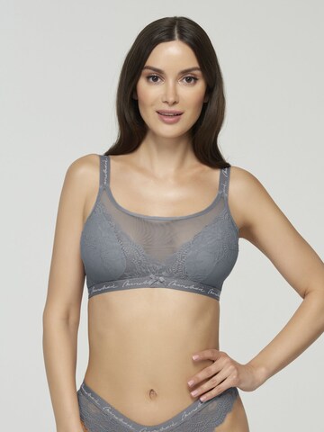 Marc & André Bralette Bra 'Milady' in Grey: front