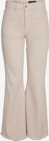 Noisy may Flared Jeans 'Nat' i beige: framsida