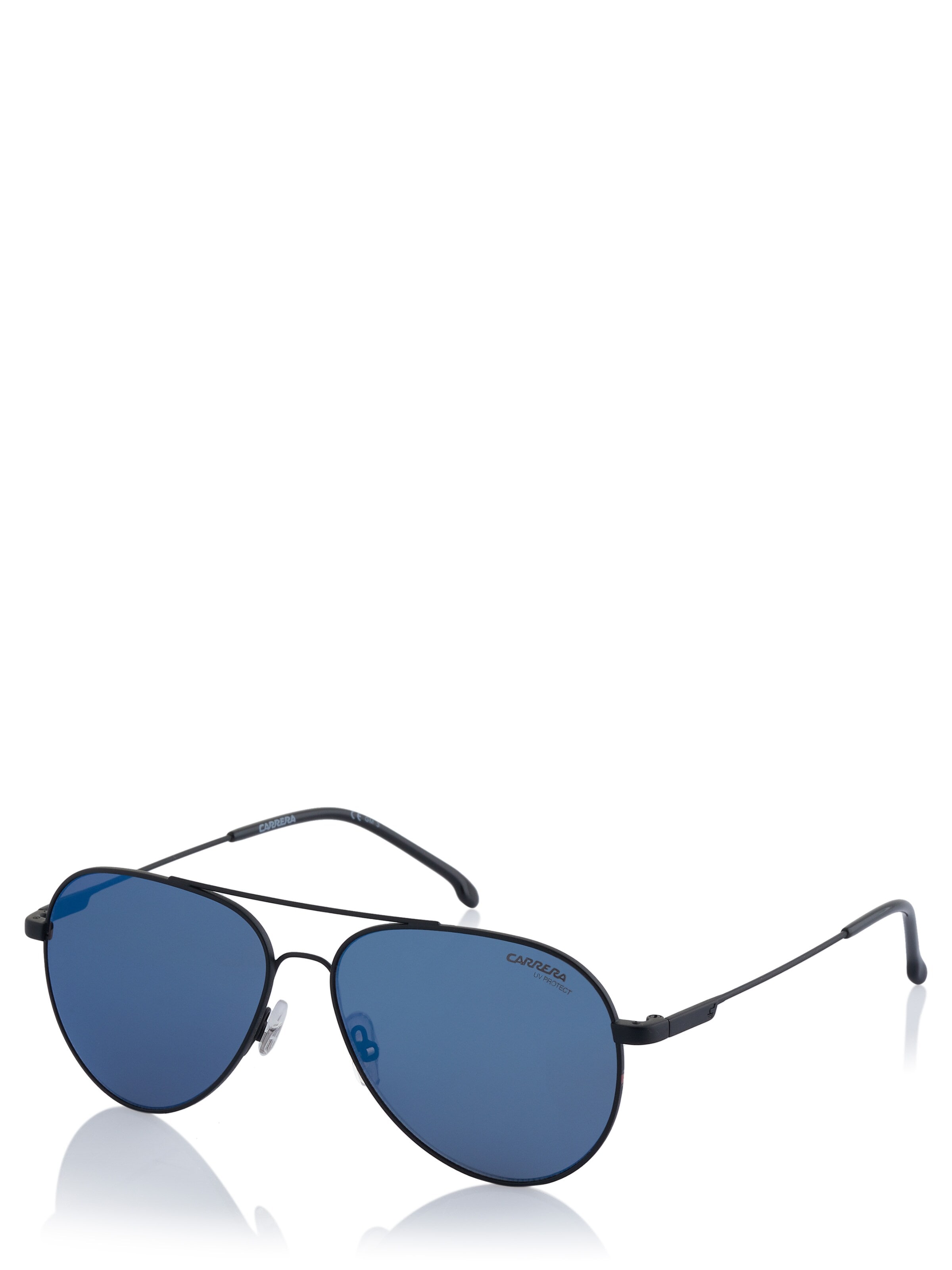 Lunettes de soleil Carrera en noir : devant