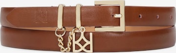 Cintura di Kazar in marrone: frontale