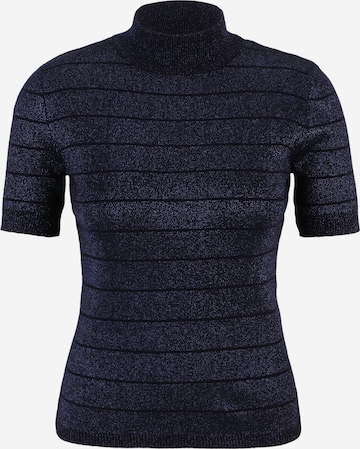 OBJECT Tall Pullover  'MARTINA' in Blau: predná strana