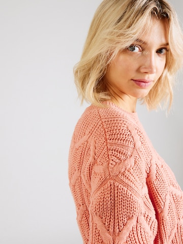 ABOUT YOU Sweater 'Valeria' in Pink