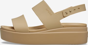 Crocs Sandaalit värissä beige: etupuoli