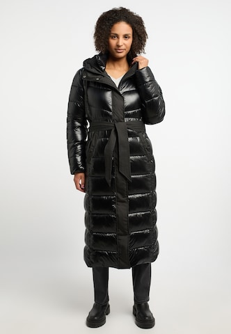 Frieda & Freddies NY Winter Coat in Black: front