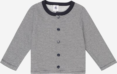 PETIT BATEAU Knit Cardigan in marine blue / White, Item view