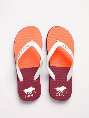 Polo Sylt T-Bar Sandals in White