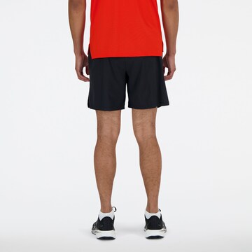Regular Pantalon de sport new balance en noir