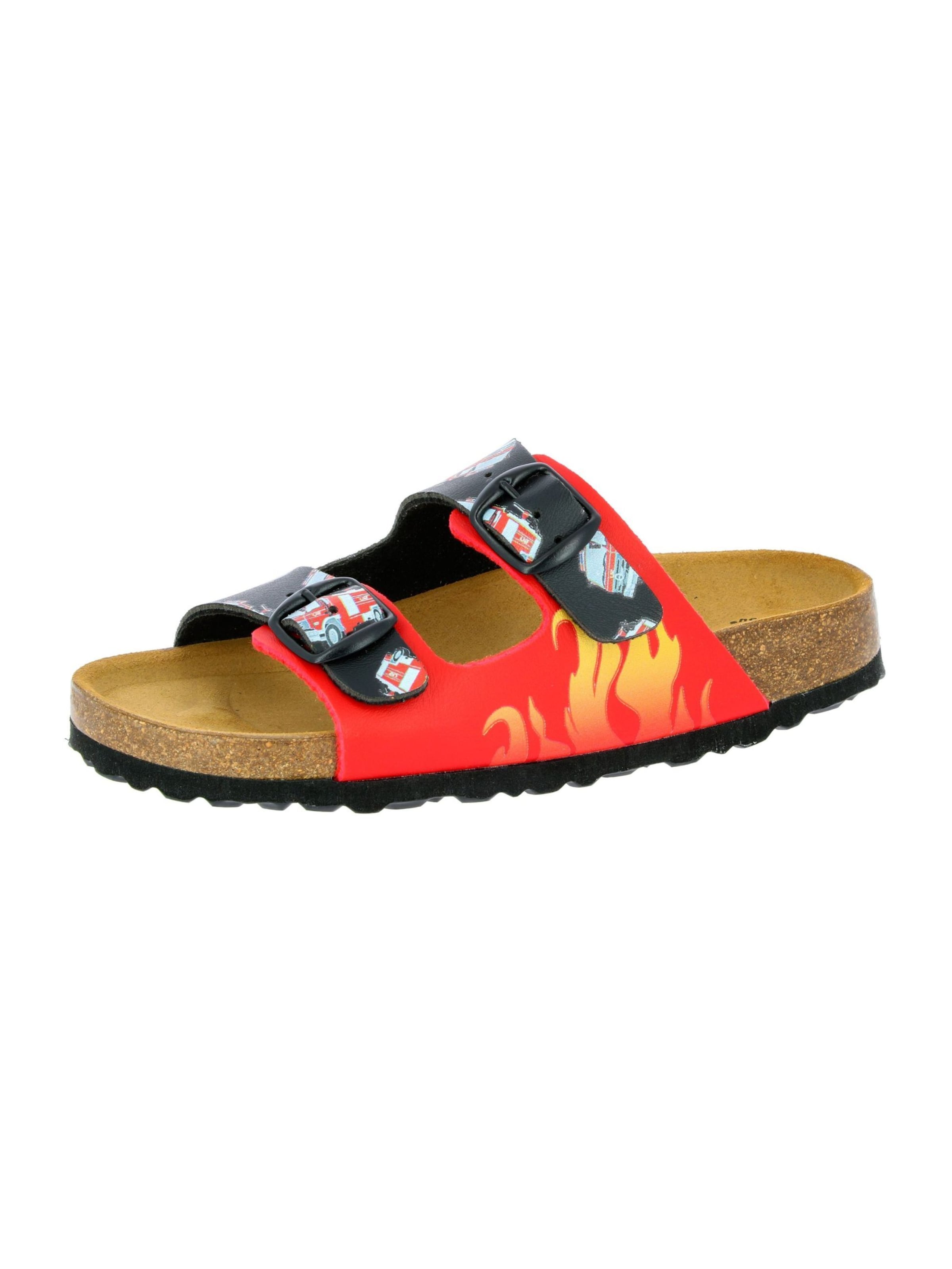 LICO Open shoes 'Bioline Emergency' in Red: front