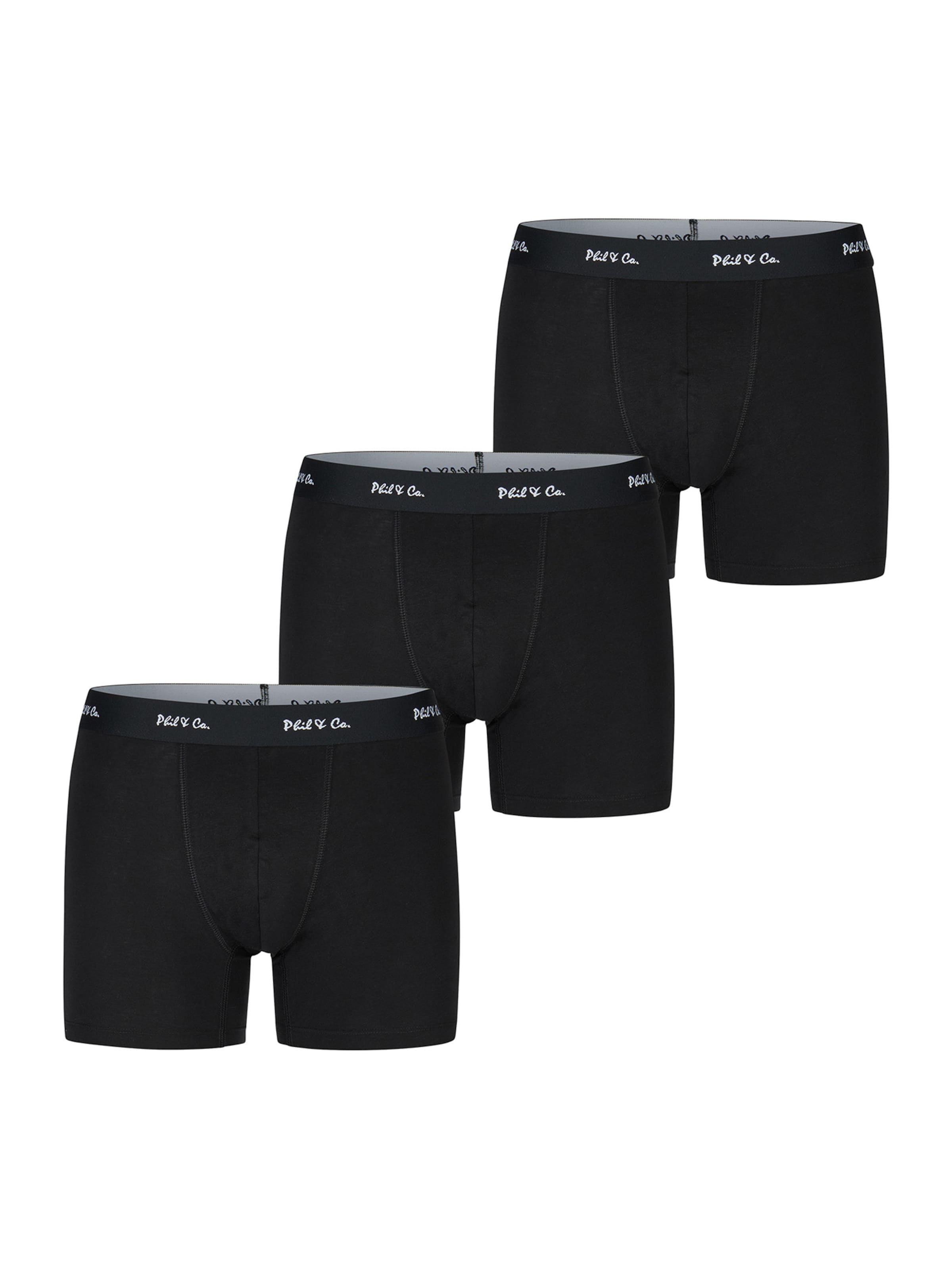 Boxers ' Jersey Core ' Phil & Co. Berlin en noir : devant