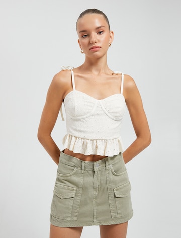 Koton Top in Beige: front