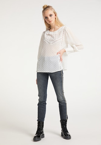 myMo ROCKS - Blusa en blanco