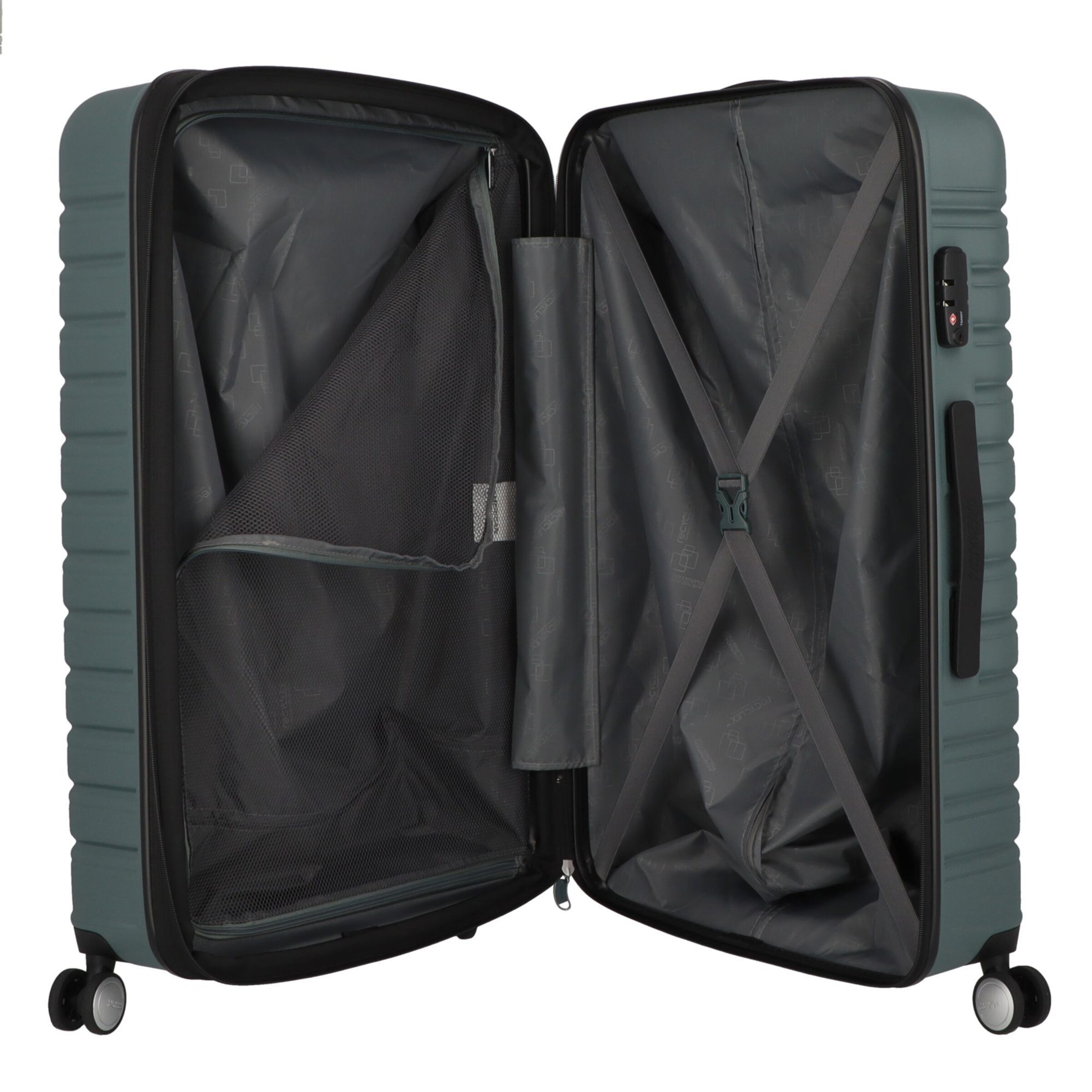 American Tourister Trolley 'Flashline ' in Green