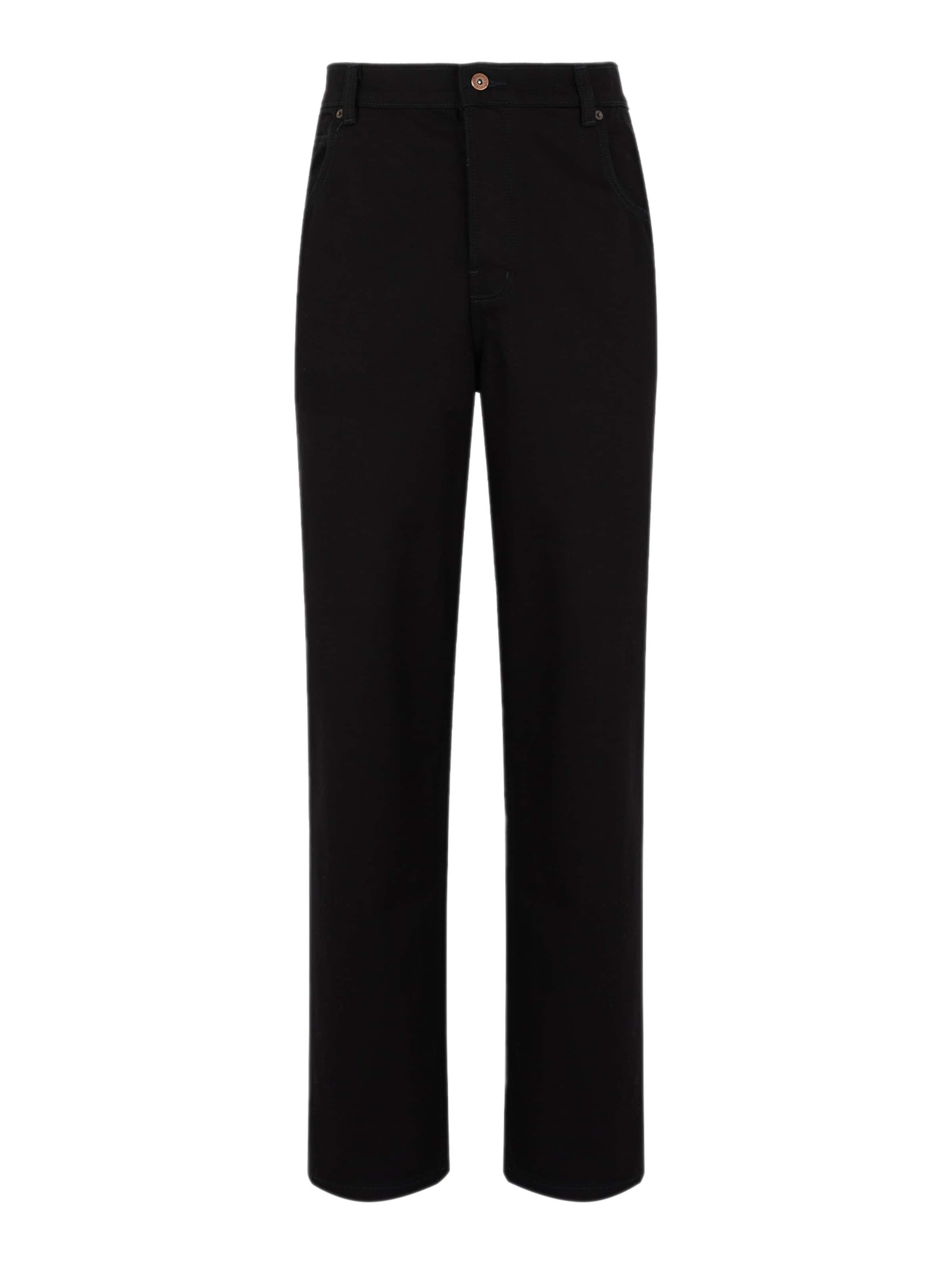 DICKIES Loosefit Džíny – černá: přední strana