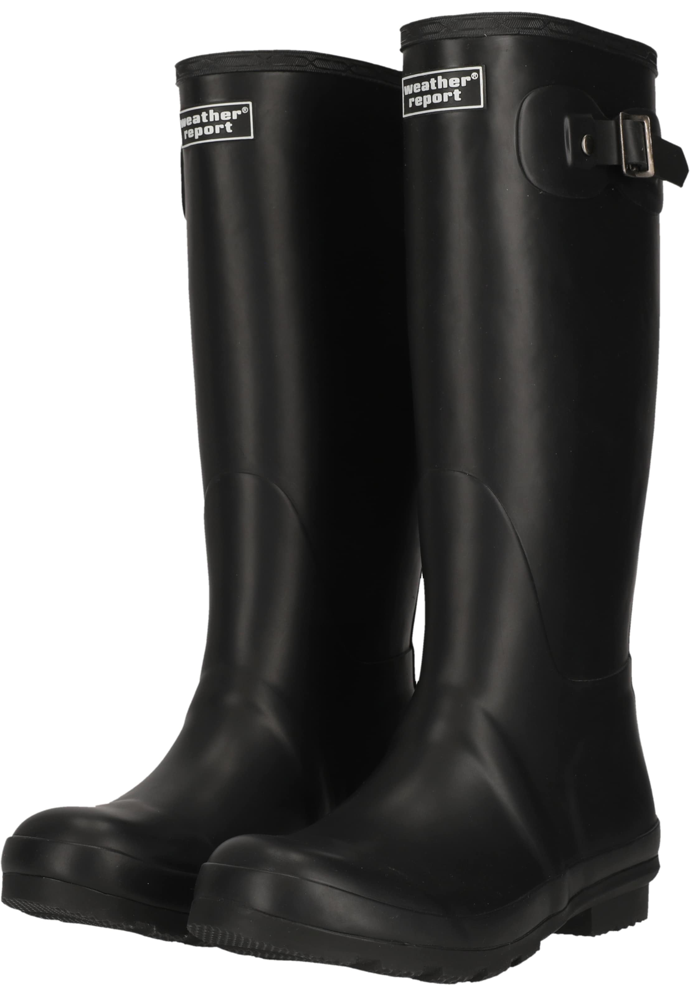 Weather Report Gummistiefel 'Homebush' in Schwarz